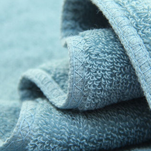 Serviette de bain en coton, couleur unie, gant de-Chocolat 2