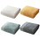 70x140cm Cotton Bath Towel Simple Solid Color Wavy-Yellow 2