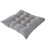 Pour coussin de siège coussins 40x40cm pour intérieur-Gris clair 1