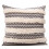 Housse de Coussin Oreiller en Coton pour étui ondulé-Noir 1