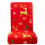Housse de chaise de salle à manger extensible de noël, motif-5 1
