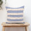 Housse de Coussin Oreiller en Coton pour étui ondulé-Noir 7