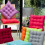 Pour coussin de siège coussins 40x40cm pour intérieur-Chocolat 6