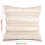 Housse de Coussin Oreiller en Coton pour étui ondulé-Noir 3