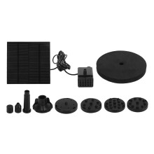 Harmony Of Nature: Attract Birds With Our Solar-Powered Garden Water Feature, Portable And Eco-Friendly Solar Fountain Pump For Bird Baths, Small