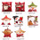 Oreiller créatif joyeux noël, décoratif mignon, coussin-B Cerf 4