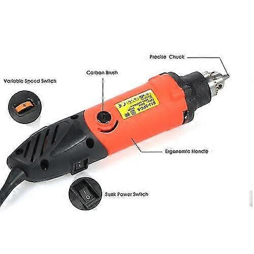 240W Multi-functional Electric Grinder Drill 6-Speed Variable Speed Polishing Machine Rotary Tool fo 1