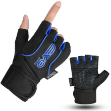 EVO Fitness Gym Gloves for Men & Women - Breathable Weight Lifting Gloves, Workout Gloves, CrossFit, Cycling, Training, Enhanced Grip & Palm Protecti