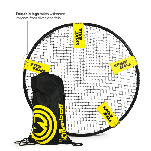 Spikeball 3 Ball Game Set - Includes 3 Balls, Drawstring Bag, and Rule Book 1