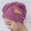 Bonnet de cheveux secs en molleton de corail,-gris bleu 7