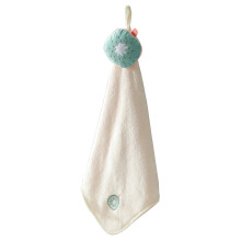 Hangende Handdoek Microfiber Cartoon Fruit voor Pop Afvegen-Wit