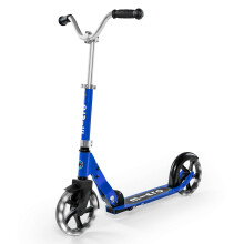 Micro Scooters | Cruiser LED Children's Scooter | Handlebar Adjustable | Lightweight | Light Up Wheels | Foldable | Kickstand | 5-12yrs | Boys & Girl