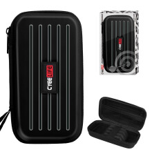 CyeeLife Dart Case,Darts Carrying Case for Steel Tip or Soft Tip Darts, Holds 3 Darts and Extra Accessories,Built-in Storage Tubes and Pockets for Fl