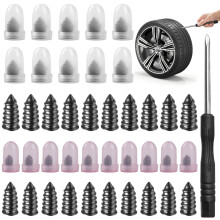 20 Tyre Repair Screws, Car Tyre Puncture Repair Kit with Screwdriver, Self-Service Car Tyre Repair Kit, Universal Tyre Repair Kit for Cars, Motorcycl