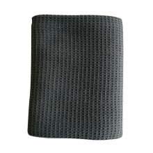 Cotton Table Napkin Dining Room Kitchen Tea Towel-Dark Grey