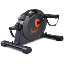 Sunny Health & Fitness Under Desk Dual Function Smart Mini Arm & Leg Pedal Exerciser Cycle Bikes with SunnyFit App Enhanced Bluetooth Connectivity -