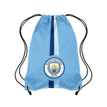 FOCO Officially Licensed Ultra Action Drawstring Football Bag (Manchester City FC)