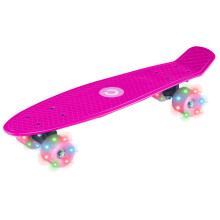 EVO 22' Light Up Penny Board | Skateboard For Beginners Or Pro's | Light Up Wheel Skateboard For Kids & Teenagers | Mini Cruiser Complete Board | Sui