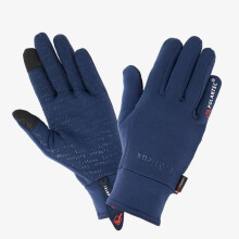 LeMieux PolarTec Adults Horse Riding Gloves - Navy Blue Small