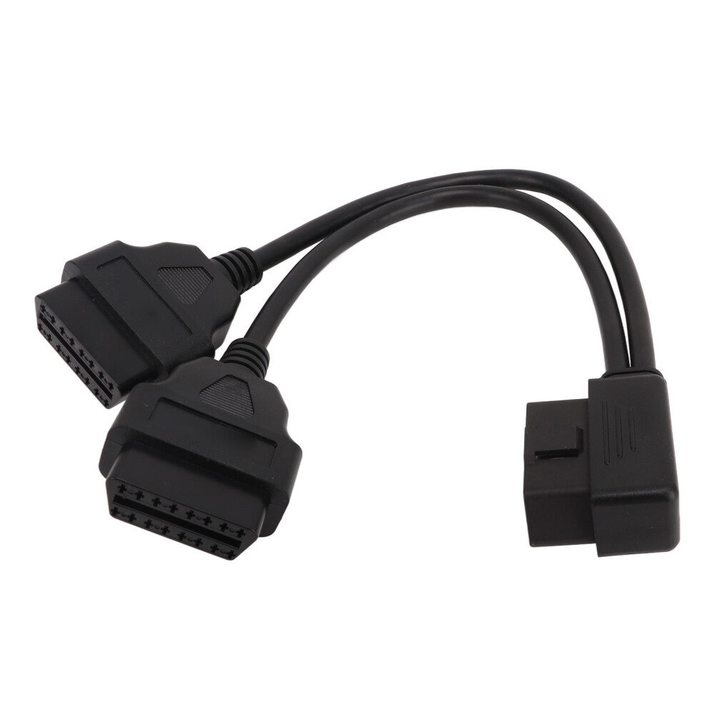 Obd2 Splitter 1 In 2 Y Extension Cable 16Pin For 12V 24V Vehicles 9341371060554