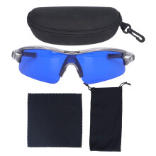 Ball Finder Glasses UV Protection Sport Sunglasses Blue Lenses Outdoor Ball Seeking Eyewear For Golfers With Special Lenses PC Material