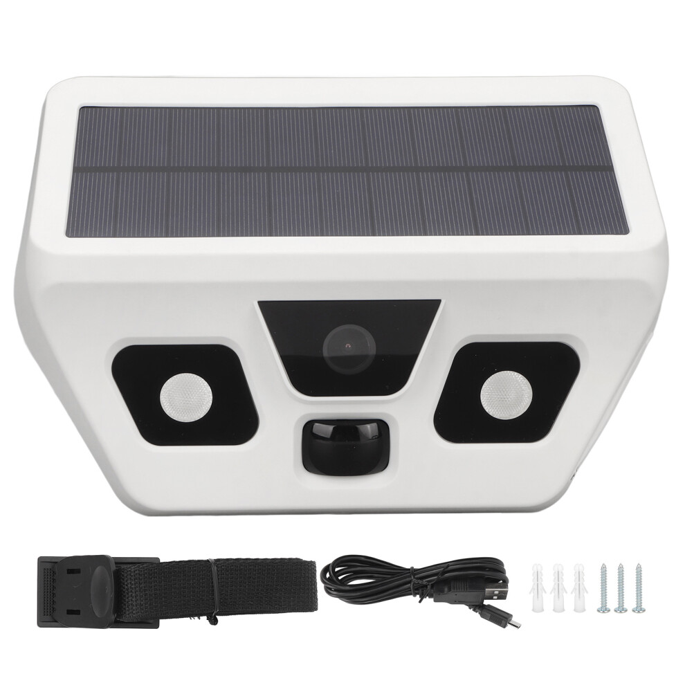 Security Solution For Your Peace Of Mind, Solar Powered Security Cameras With Wireless Outdoor Surveillance And High-Definition Color Night Vision, 9340258755316