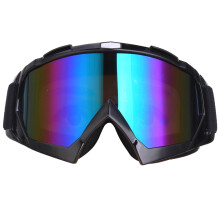 UV400 Motorcycle Goggles For Men Women Youth, Windproof Dustproof Riding Goggles With Thick Warm Sponge And Flexible UV Protection For Dirt Bike ATV M