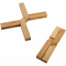 Pflanzenständer aus Holz für den Innenbereich, gefertigt aus hochwertigem Holz, mit einem Kreuzdesign, das für Stabilität und ästhetische