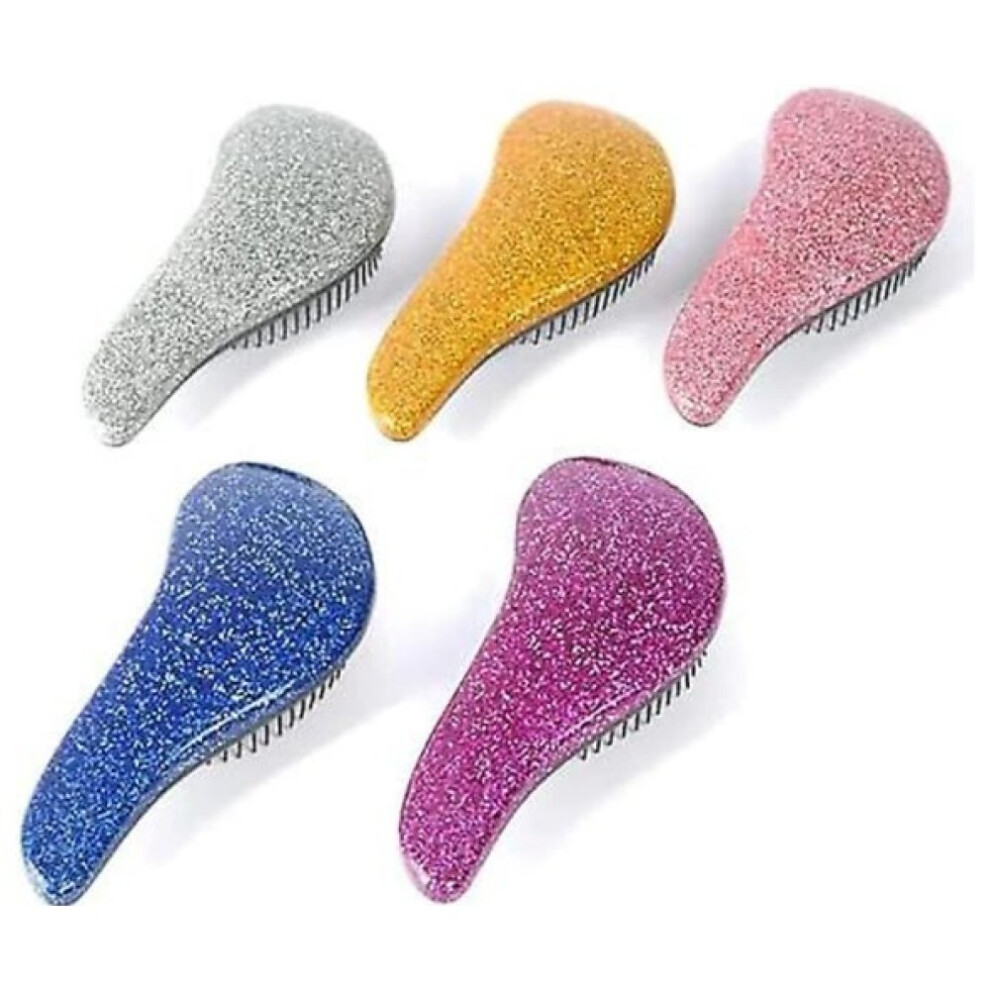 Quick Detangling Detangler Brush, Ergonomic Handle for Comfortable Grip, Flexible Bristles with Tangle-Free Performance, Pain-Free Styling for All