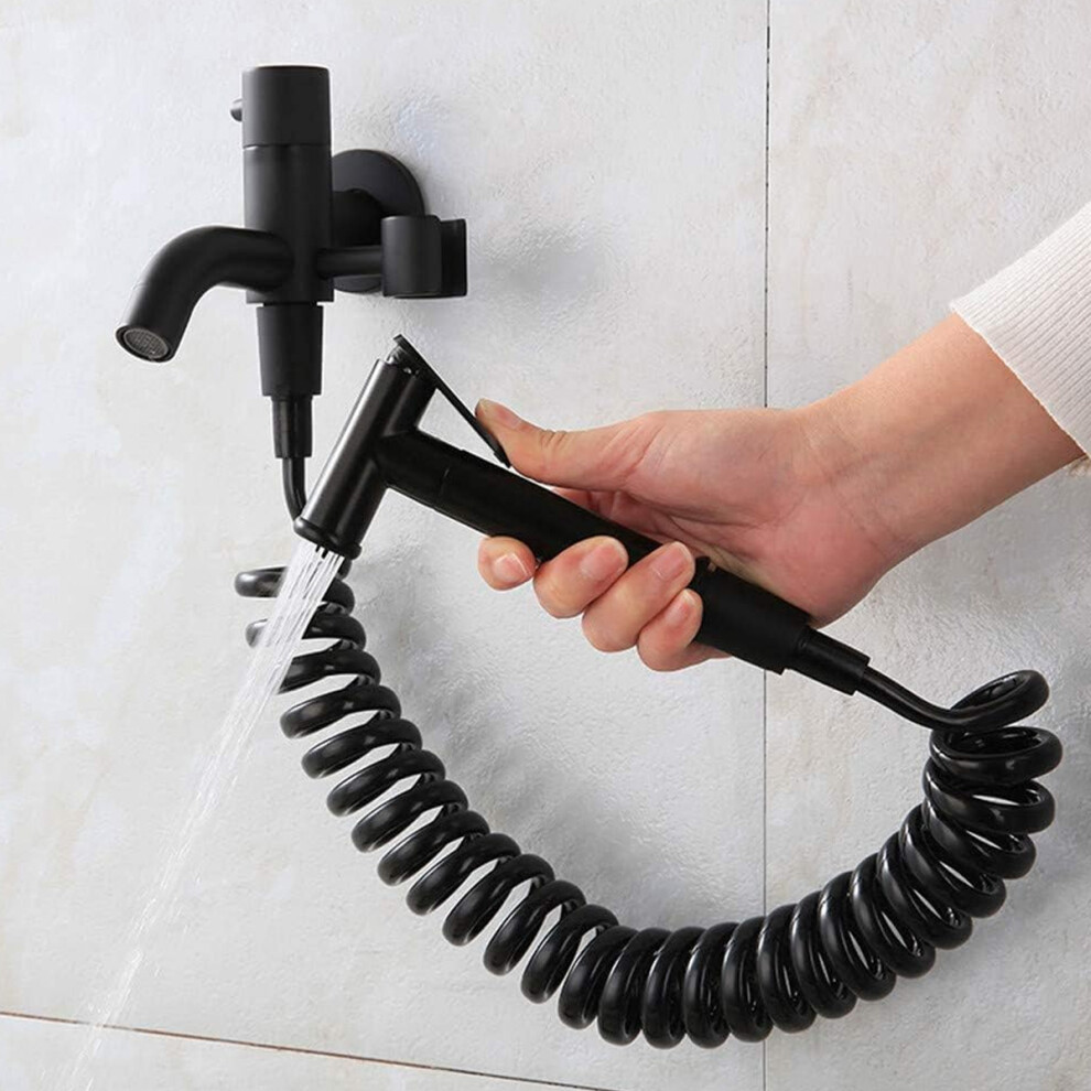 Retractable Spring Hose For Easy Bathroom Management, Spiral Design Flexible Telescopic Shower Hose Ensuring Smooth Water Flow 9169997265159