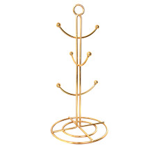 Metalen koffiemokkenhouder, accessoires en decoratie voor de koffiebar, vrijstaande mokkenhouder, stevig en stabiel, gemaakt van hoogwaardig