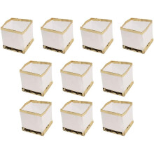 Floating Lanterns For Decorative Floating Candles, Soft White Gold Foil Edge, Home Decor, Environmentally Friendly, 100% Biodegradable, Safe And Easy