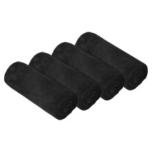 HAGOT 4 Pack Microfibre Sports Towel, Soft Fast Drying Absorbent Workout Sweat Towels for Yoga, Camping, Gym Fitness, 75cm X35cm