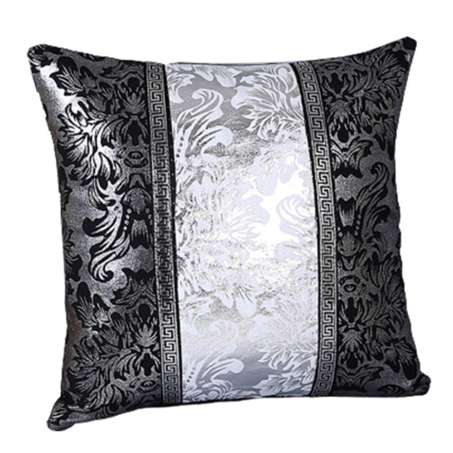Coussin moderne ton argent noir, pour étui,-Trois combats