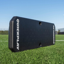 QUICKPLAY Replay Boombox Football Rebound Board - Portable Dual Surface Rebounder with Adjustable Angle - Soccer Training Equipment for Control, Pass