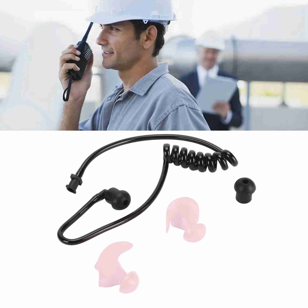 Earpiece Acoustic Tube For Two Way Radio Headphones In Pink 6921371061060