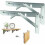 Ευέλικτος συνεργάτης DIY, ανθεκτικές πτυσσόμενες βάσεις από ανοξείδωτο ατσάλι, 1