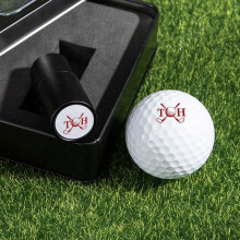 CALLIE Personalised Golf Ball Stamp Marker with Initial Name, Custom Monogrammed Golf Ball Markers Stamper, Golf Accessories for Men, Christmas Fathe