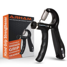 ARHAM Hand Grip Strengthener Adjustable 5-60 kg Forearm Strengthener Hand Gripper With Counter Hand Grips For Enhance Your Grip Strength Finger Exerc