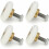 Shower Door Wheels, Smooth Rolling Nylon Rollers With Solid Brass Hubs For Showers And Furniture, Multi-Function High Quality POM Plastic Rollers 4
