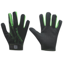 Raptor Kooga Rugby Grip Gloves (Black/Red, XXS: 9-10 yrs)