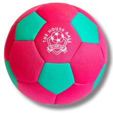The House Ball - Original Soft & Safe Indoor Football Size 4 - Created for Home & Yard - Fun Gift - Soft Football (Pink)