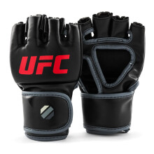 UFC MMA 5oz Sparring Gloves, Color- Black, Size- S/M