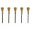 5X Motorcycle Durable Polishing Rustproof Metallic Wire Brush Cleaning Tool S 1