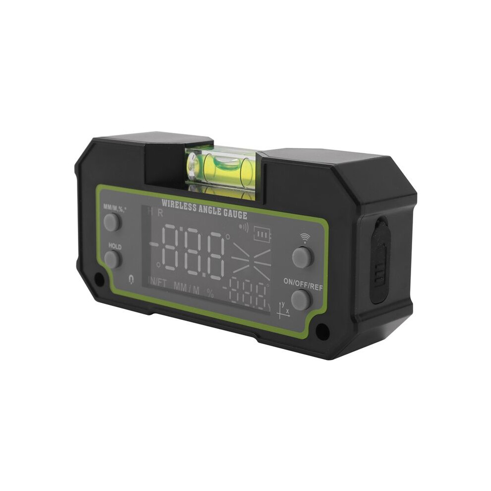 2X Level Inclinometer Dual Axis Digital Protractor Measuring Angle Ruler Biax Rechargeable Magnetic Level Box 6033600775089