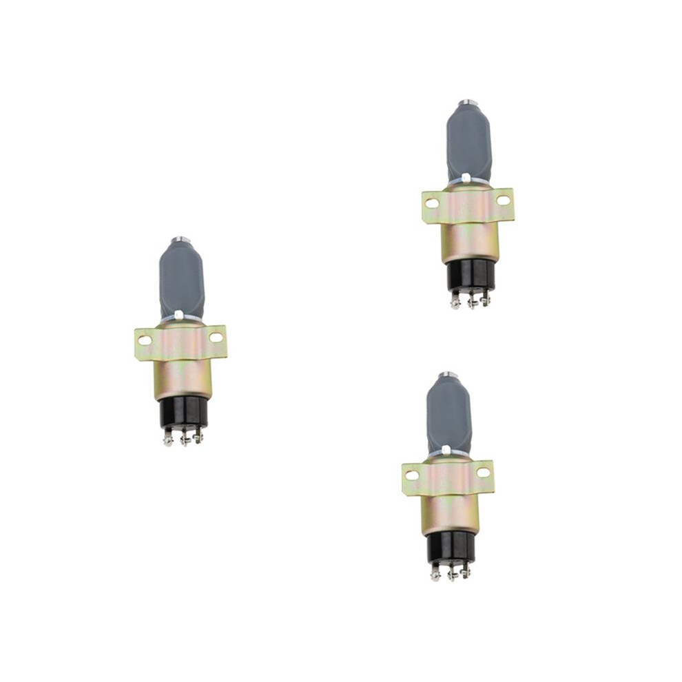 3X 3864274 1751-24E Stop Shut Off Solenoid Sa-3766T 24V For ,New 6031497023344