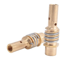 28Pc 15AK Coating Protection Nozzle Non-Stick Welding Slag Airless Gas Protection Machine Protective Sleeve 0.8mm