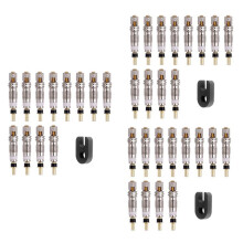 36PCS Presta Valve Brass Core Tool MTB Road Bike Tubes Repair Tire Service Parts Bike Tire Air Valve with Tool