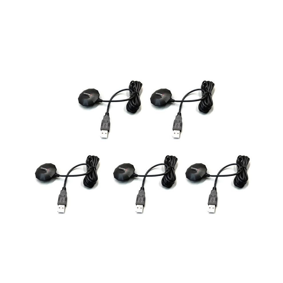 5X New USB GPS GLONASS Receiver GNSS Receiver Module Antenna, Replace Bu-353S4, BU353S4, 0183NMEA USB Protocol-image-OPC-PQPP9FG-NEW