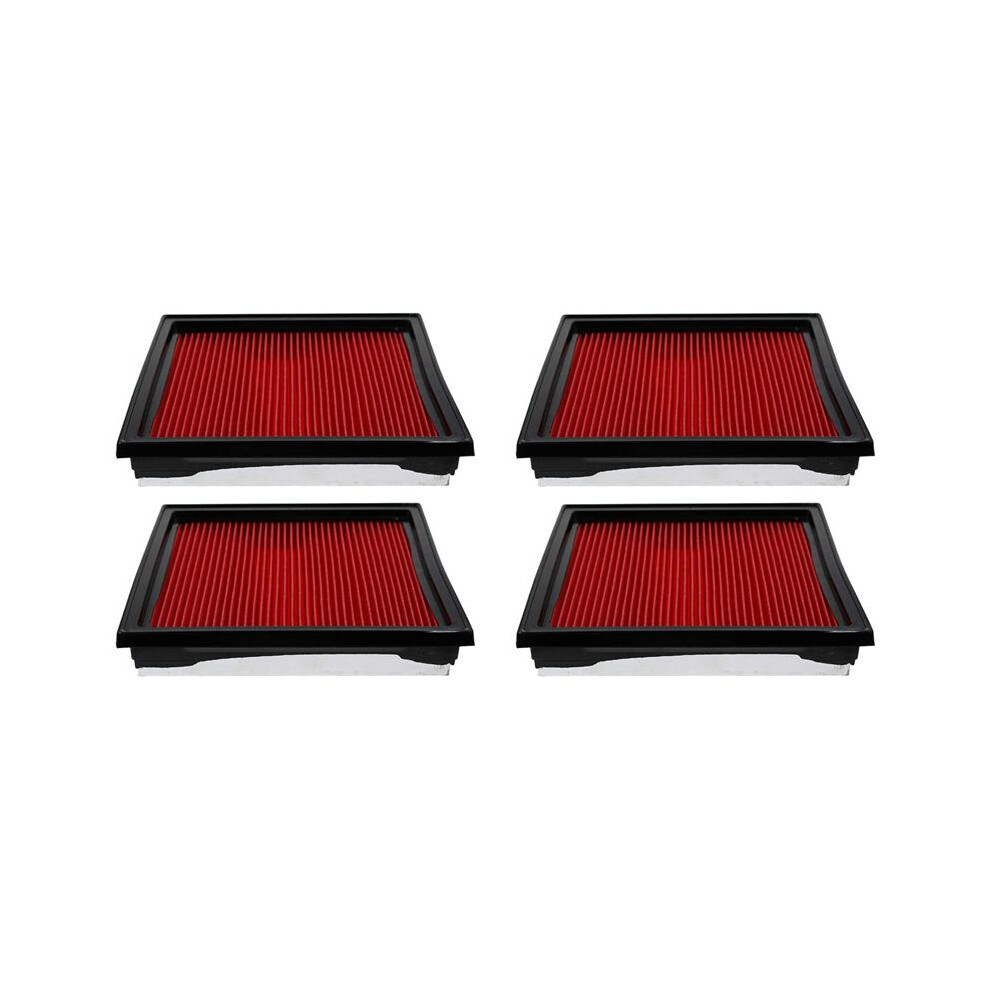 4Pcs Car Engine Air Filter For 370Z 350Z Qx50 Q40 Q60 Ex35 Ex37 G37 G35 G25 16546-Jk20a 6033652751406